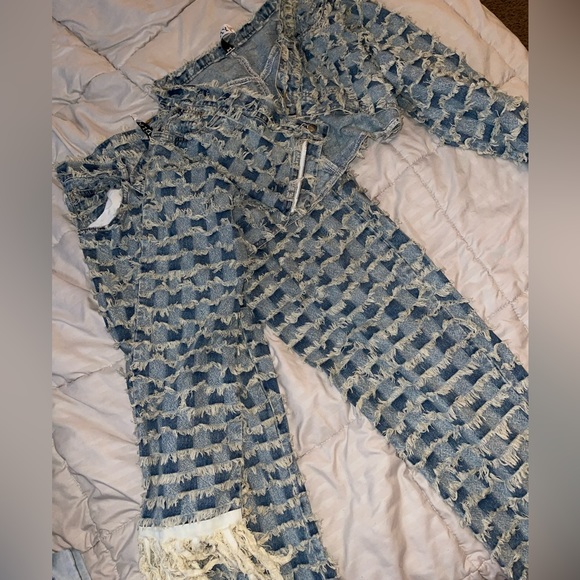 Two piece denim set - Picture 1 of 5